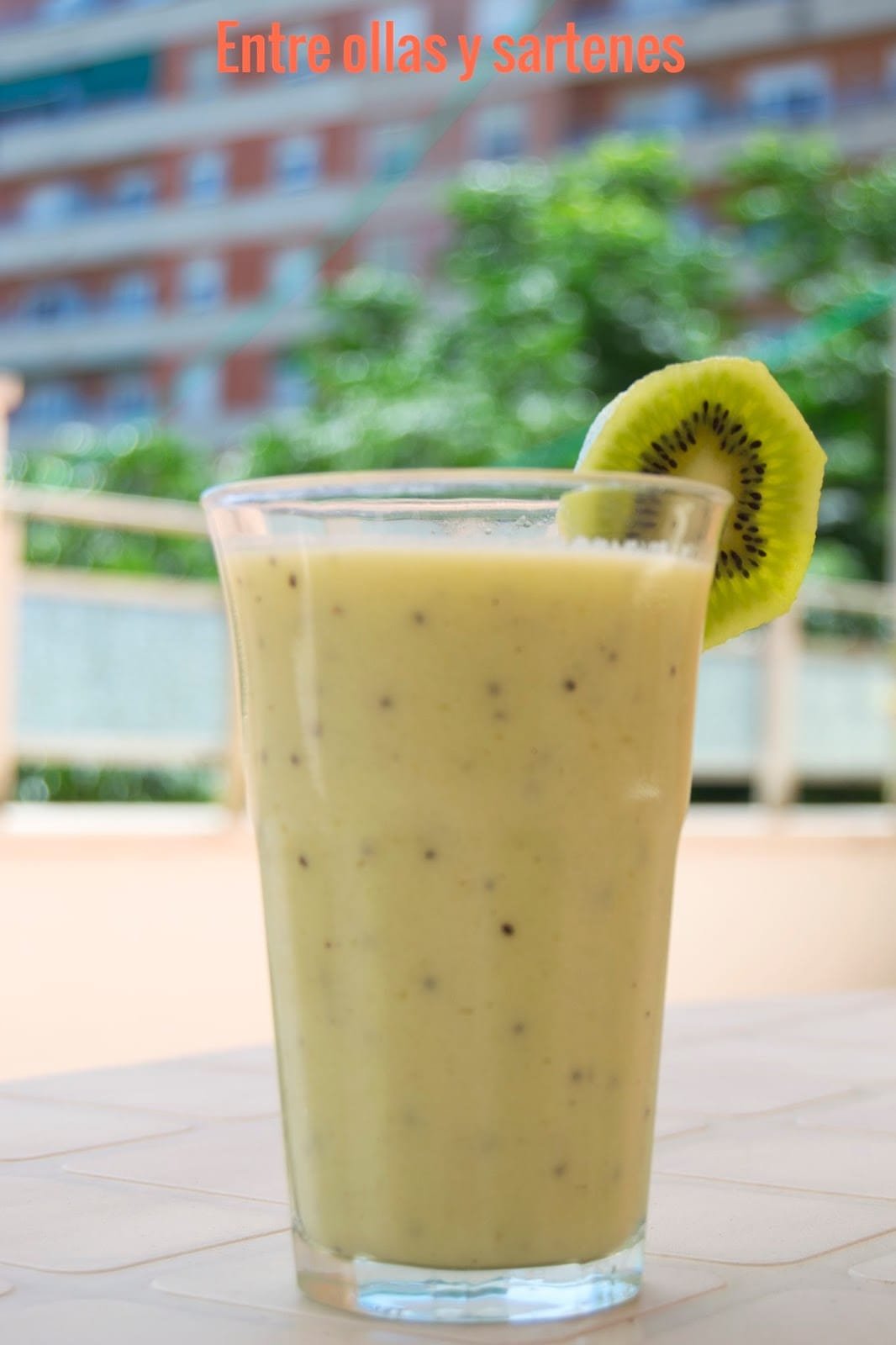 Batido kiwi melon