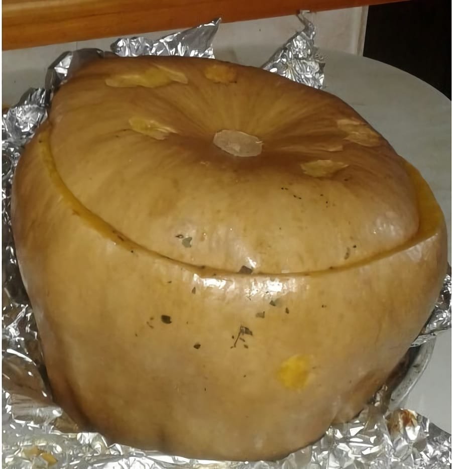 Como hacer calabazas rellena, receta de mi papá